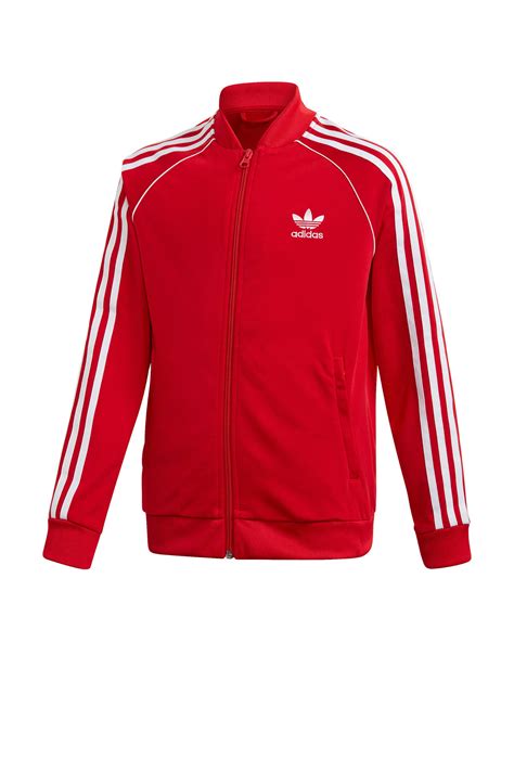 rood adidas vest mannen originals|adidas nl hoodie.